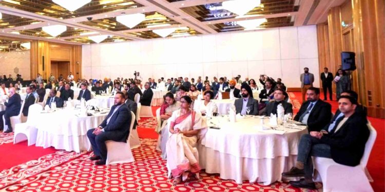 Members of the Indian delegation in Qatar Salutes Armed Forces For Operation Sindoor