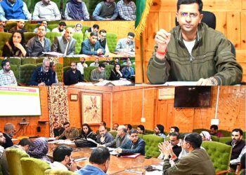 DC Shopian reviews the health sector,stresses on improving services across the district,