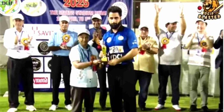 Anantnag’s deaf-mute cricketer breaks barriers, shines at World Cricket League in Dubai