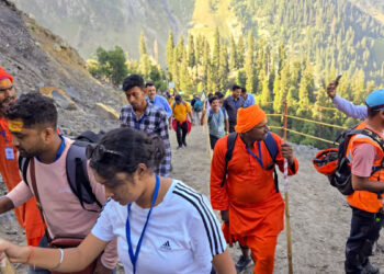 Amarnath Yatra Underway: Over 10,000 Pilgrims On Way To Holy Cave