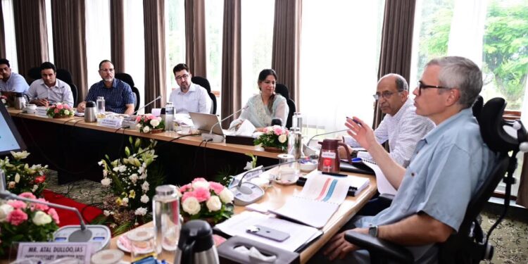 CM Omar Abdullah Chairs SKICC Board of Governors Meet