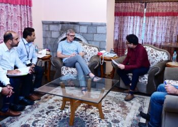 Chief Minister Omar Abdullah meets various delegations at Raabita Office