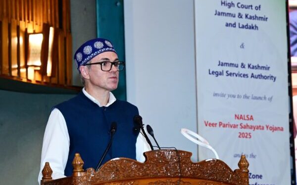 Our collective responsibility to deliver justice, legal-aid to defence personnel & tribal communities: Omar Abdullah