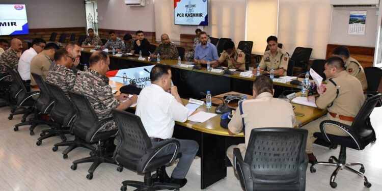 IGP Kashmir Reviews Security Arrangements for NLSA Events and KU Alumni Meet