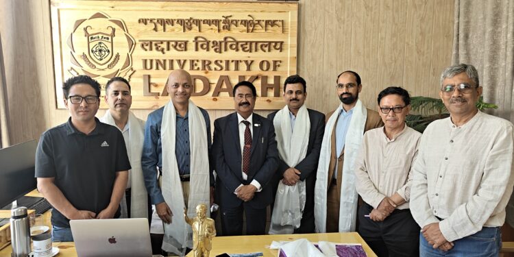 IGNOU Strengthens Outreach in Ladakh; Collaborations Explored with University of Ladakh for M.Sc. and Agriculture-Based Programmes