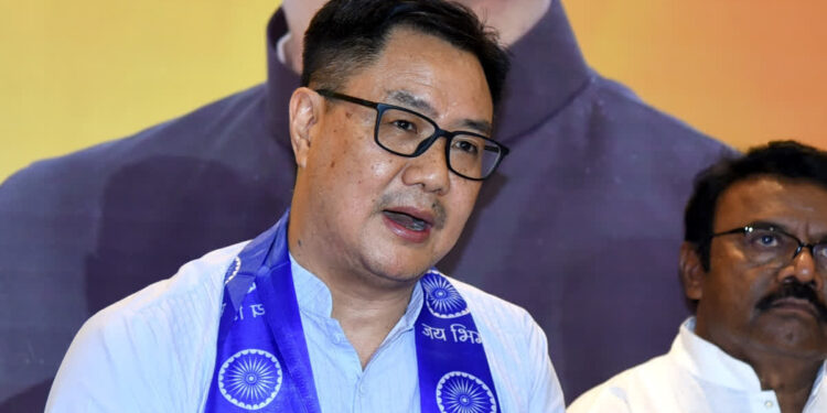 Vehicle Plunges Into River Ahead of Kiren Rijiju’s Convoy in Ladakh, Both Occupants Rescued