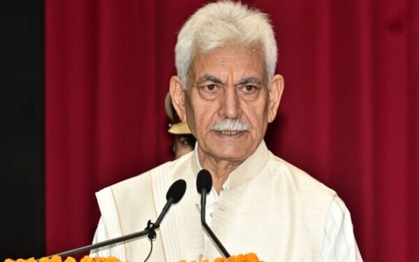 J&K’s peace built on sacrifice, sustained by values and dialogue: LG Sinha