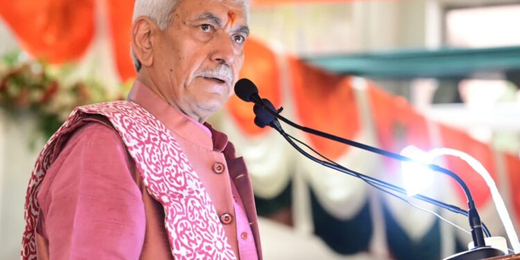 Hopes And Dreams Of Youth Can Only Flourish In A Peaceful Environment: LG Sinha
