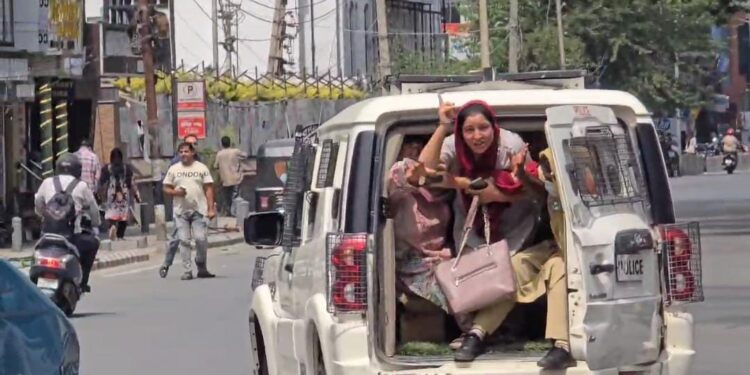 PDPs ‘People Centric’ Protest Foiled by Police in Srinagar