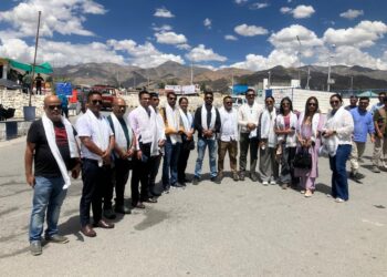 13 Journalists from Assam Embark on 7 Day Media Tour to Ladakh Organised by PIB Guwahati