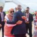 PM Modi Embraced By Maldives President Muizzu In Symbolic Welcome