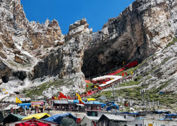 Srinagar: Amid heavy rainfall in Kashmir, the Amarnath Yatra has been temporarily suspended on Wednesday from both the Pahalgam and Baltal routes, a senior official said. In a post on X, the Jammu and Kashmir Department of Information and Public Relations (DIPR) said, "Shri Amarnathji Yatra has been suspended for July 30, 2025, from both Pahalgam and Baltal base camps." Divisional Commissioner, Kashmir, Vijay Kumar Bidhuri said that due to heavy rains since early morning on Wednesday, the yatra has not been allowed on the tracks from Baltal and Nunwan/Chandanwari base camps. So far, more than 3.93 lakh pilgrims have paid obeisance at the holy cave shrine. The yatra shall remain suspended from the Bhagwati Nagar base camp on Thursday. "Due to the heavy rains in the yatra area, the movement of pilgrims from base camps has been affected. Therefore, it has been decided that no convoy movement shall be allowed towards the base camps, Baltal and Nunwan, from Bhagwati Nagar Jammu on July 31, 2025," the DIPR said. The decision to halt the pilgrimage was taken as a precautionary measure to ensure the safety of devotees. The 38-day pilgrimage will conclude on August 9. The sacred Amarnath shrine, located at an altitude of 3,888 metres in South Kashmir, draws thousands of devotees each year. Pilgrims undertake the journey via the traditional 48-kilometre Pahalgam route or the shorter but steeper 14-kilometre Baltal route. Devotees from across the country and abroad have been taking part in the pilgrimage with enthusiasm, praising the arrangements and smooth management by the authorities.