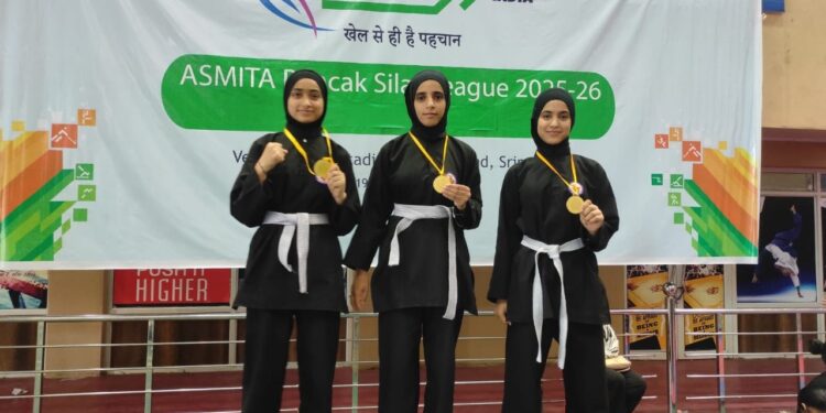 Asmita Pencak Silat League 2025 Concludes in Srinagar with Over 500 Female Athletes