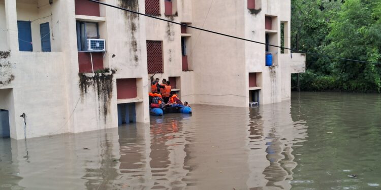 IIIM students evacuated after floodwaters inundate hostel ground floor in Jammu