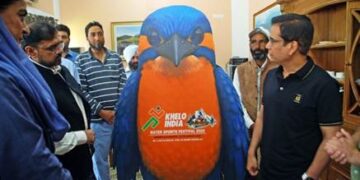 Khelo India Water Sports Festival Mascot, Logo unveiled in Srinagar