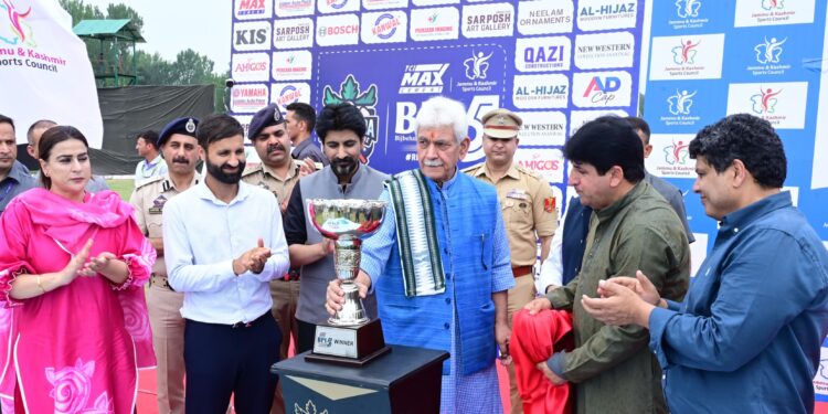 Sports infrastructure witnessed remarkable transformation in J&K: LG Sinha in Bijbehara