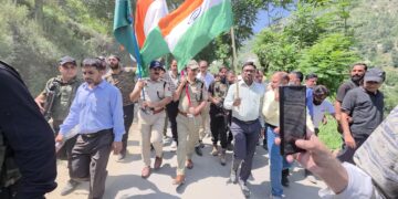 Teetwal Hosts Mega Tiranga Rally under ‘Har Ghar Tiranga’ Campaign