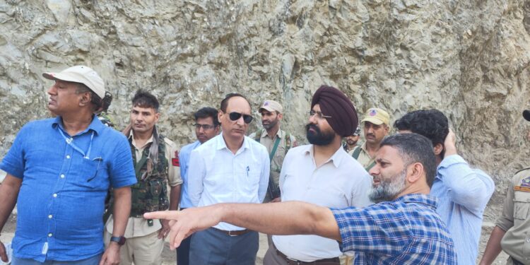 DC Doda Reviews Essential Services and Road Connectivity in Doda-Thathri.
