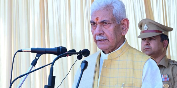 New criminal laws major step to strengthen zero tolerance against terrorism in J&K: LG Sinha