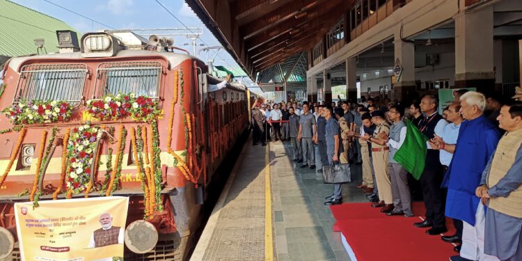 Parcel train service from Kashmir to Delhi will boost economy: LG Sinha