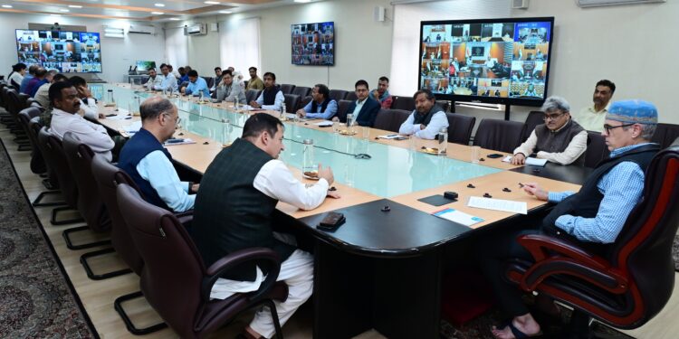 CM Omar Abdullah directs departments, districts to be prepared to deal with adverse weather conditions