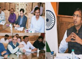 Div Com Kashmir Reviews Preparedness, Mitigation Plan in view of Weather Advisory