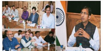 Div Com Kashmir Reviews Preparedness, Mitigation Plan in view of Weather Advisory