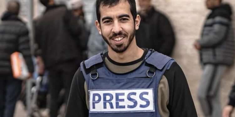 Palestinian journalist Saleh Aljafarawi shot dead in Gaza City clashes