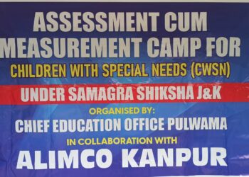 Inclusive Education Unit along with team of Experts from ALIMCO Organizes Assessment Camp for Children with Special Needs