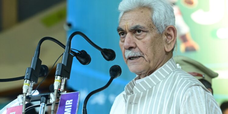 LG Sinha terminates two Govt employee over terror links in J&K