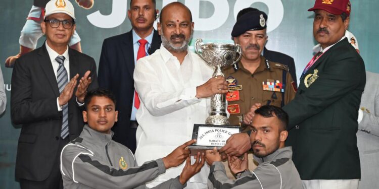 MoS Home Affairs Graces Closing Ceremony of 10th All India Police Games Judo Cluster in Srinagar