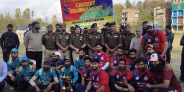 Shopian Police Organize Martyrs Cricket Tournament