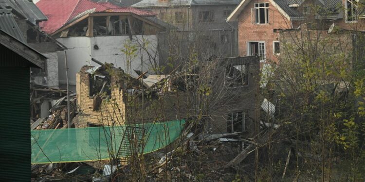 Blast Near Nowgam Police Station Leaves Houses Heavily Damaged; Losses Run Into Crores