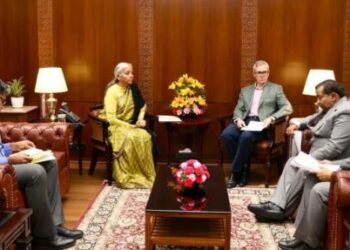 CM Omar Abdullah meets Union Finance Minister; seeks stronger developmental support for J&K