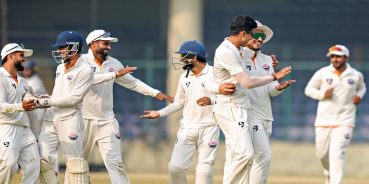 Jammu & Kashmir create history with first-ever Ranji Trophy win over Delhi