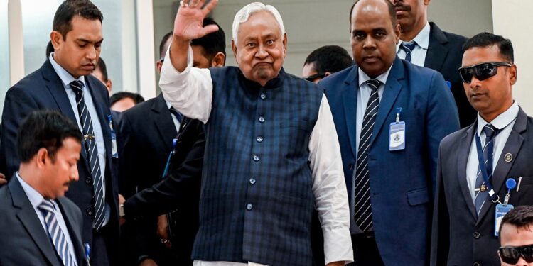 Nitish Kumar Takes Oath As Bihar Chief Minister For Record 10th Time