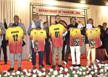 CM Omar Abdullah Unveils Official Logo Of Jammu Marathon, To Be Held On March 29