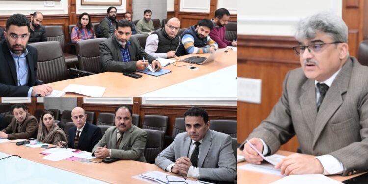 Chief Secy Pushes For Expansion Of MBBS And PG Seats Across The GMCs In J&K
