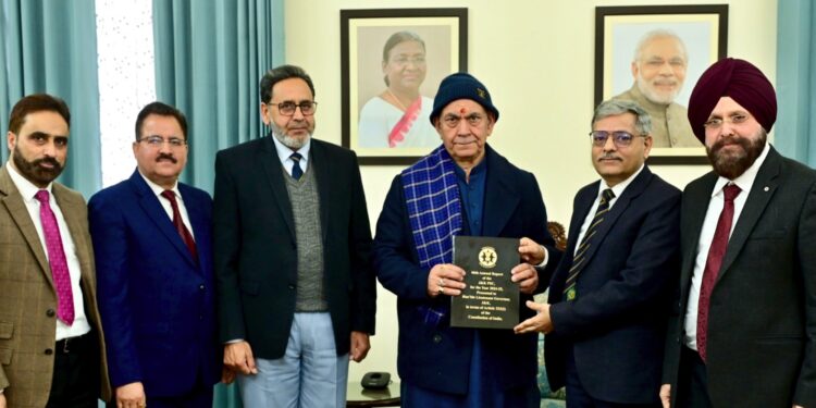 Lieutenant Governor interacts with IAS Officer Trainees of 2025 Batch