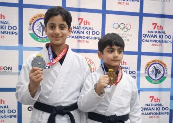 After UT Gold, Srinagar Brothers Excel at National Platform in Qwan Ki Do