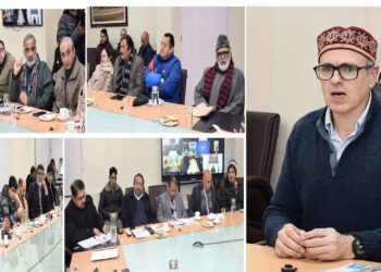CM Omar Abdullah holds pre-budget consultations with legislators of Srinagar, Budgam and Ganderbal