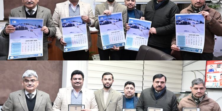 Chief Secretary releases DIPR Calendar-2026 and Official Diary