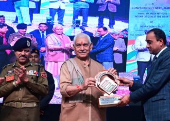 Cultivate Awareness on Power of Vote: LG Manoj Sinha to Officers