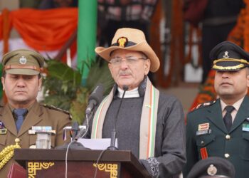 LG Kavinder Gupta highlights development projects at Republic Day function in Leh