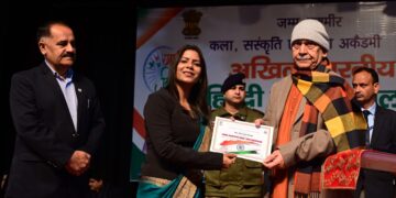 LG Sinha Addresses Akhil Bhartiya Hindi Kavi Sammelan As Part Of Republic Day Celebrations