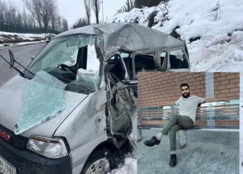 One killed, another injured in truck–car collision at Hyderbeigh Pattan