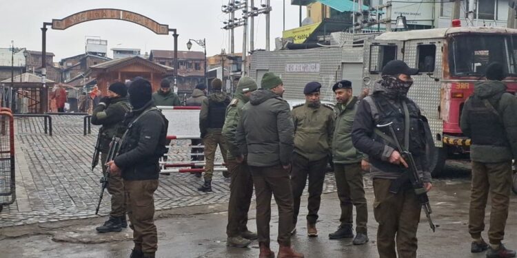 Police, CRPF Carry Out Door-to-Door Searches, in Srinagar's Habba Kadal, Drone Surveillance Deployed