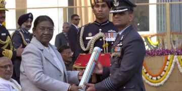 President Droupadi Murmu Confers Ashoka Chakra To Space Hero Shubhanshu Shukla