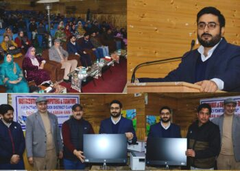 District Administration Srinagar saturates 114 Govt Schools with Computer systems, IT equipments under District Capex