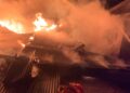 Fire Guts House, Crockery Shop in HMT Srinagar